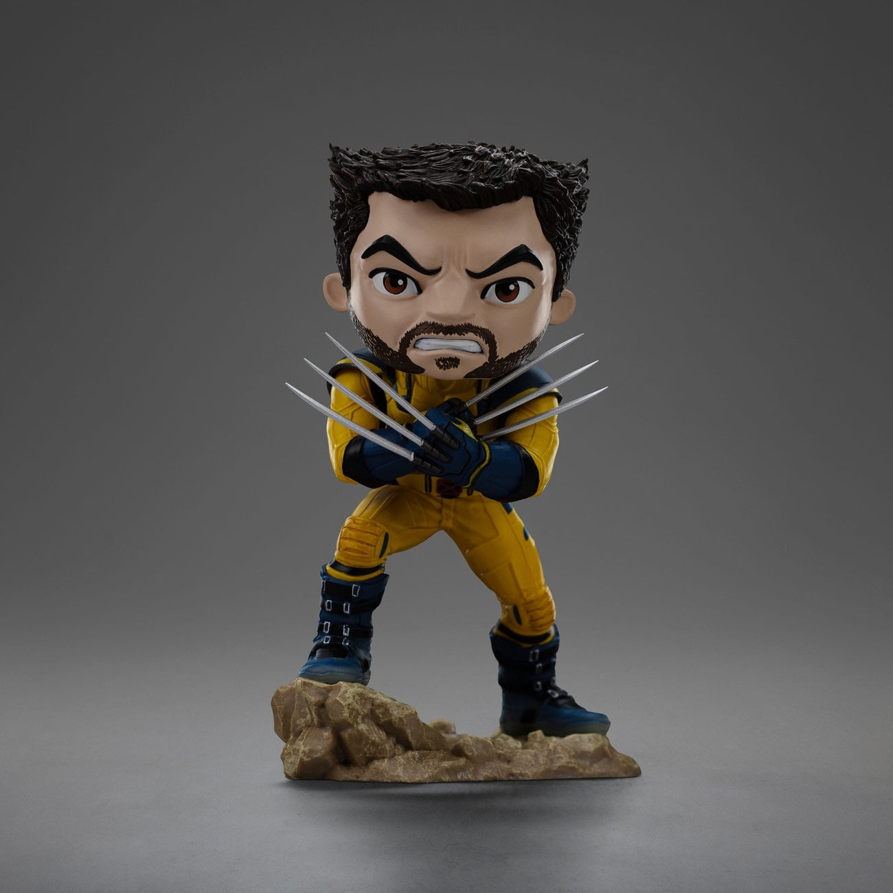 Imagen del producto Deadpool & Wolverine figura Mini Co. PVC Wolverine Unmasked 14 cm