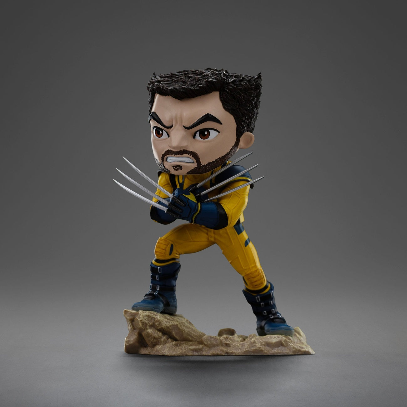 Imagen del producto Deadpool & Wolverine figura Mini Co. PVC Wolverine Unmasked 14 cm