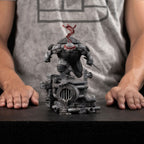 Imagen del producto Teenage Mutant Ninja Turtles Estatua Art Scale 1/10 Raphael Versión en Blanco y Negro 26 cm heo exclusive
