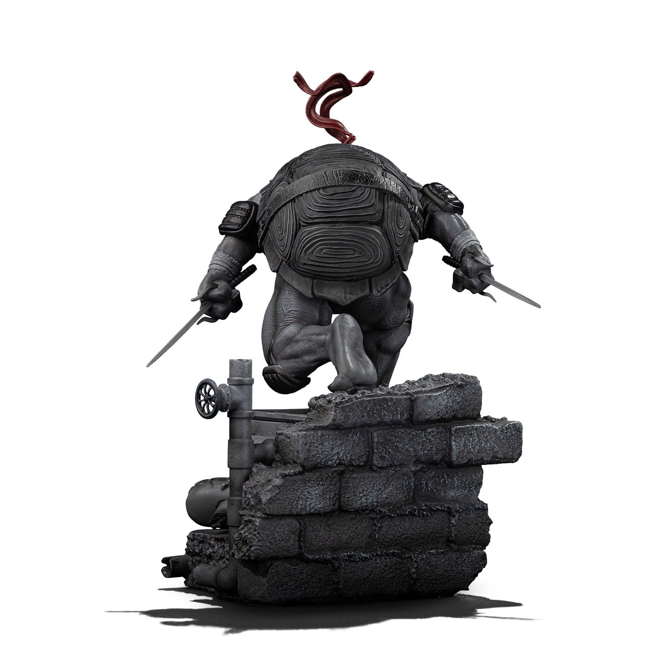 Imagen del producto Teenage Mutant Ninja Turtles Estatua Art Scale 1/10 Raphael Versión en Blanco y Negro 26 cm heo exclusive