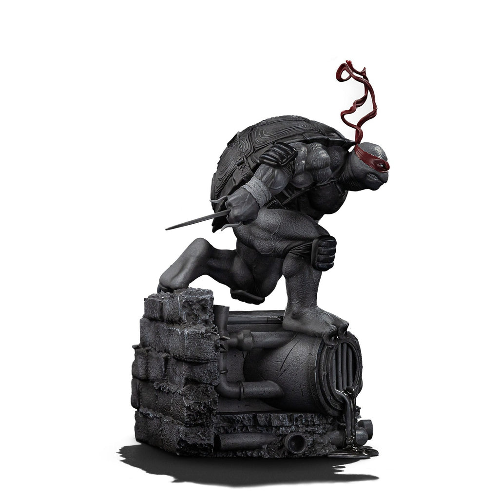 Imagen del producto Teenage Mutant Ninja Turtles Estatua Art Scale 1/10 Raphael Versión en Blanco y Negro 26 cm heo exclusive