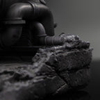 Imagen del producto Teenage Mutant Ninja Turtles Estatua Art Scale 1/10 Leonardo Versión en Blanco y Negro 26 cm heo exclusive