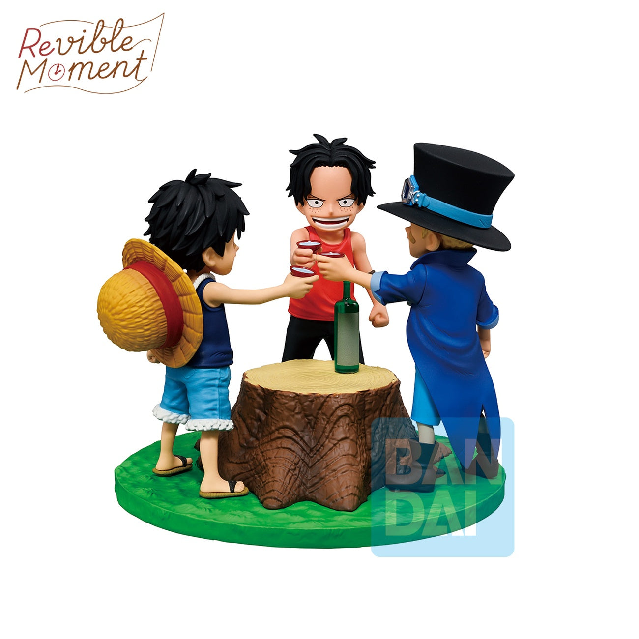 Imagen del producto One Piece - Figura Ace, Sabo y Luffy Dramatic Memories Ichibansho