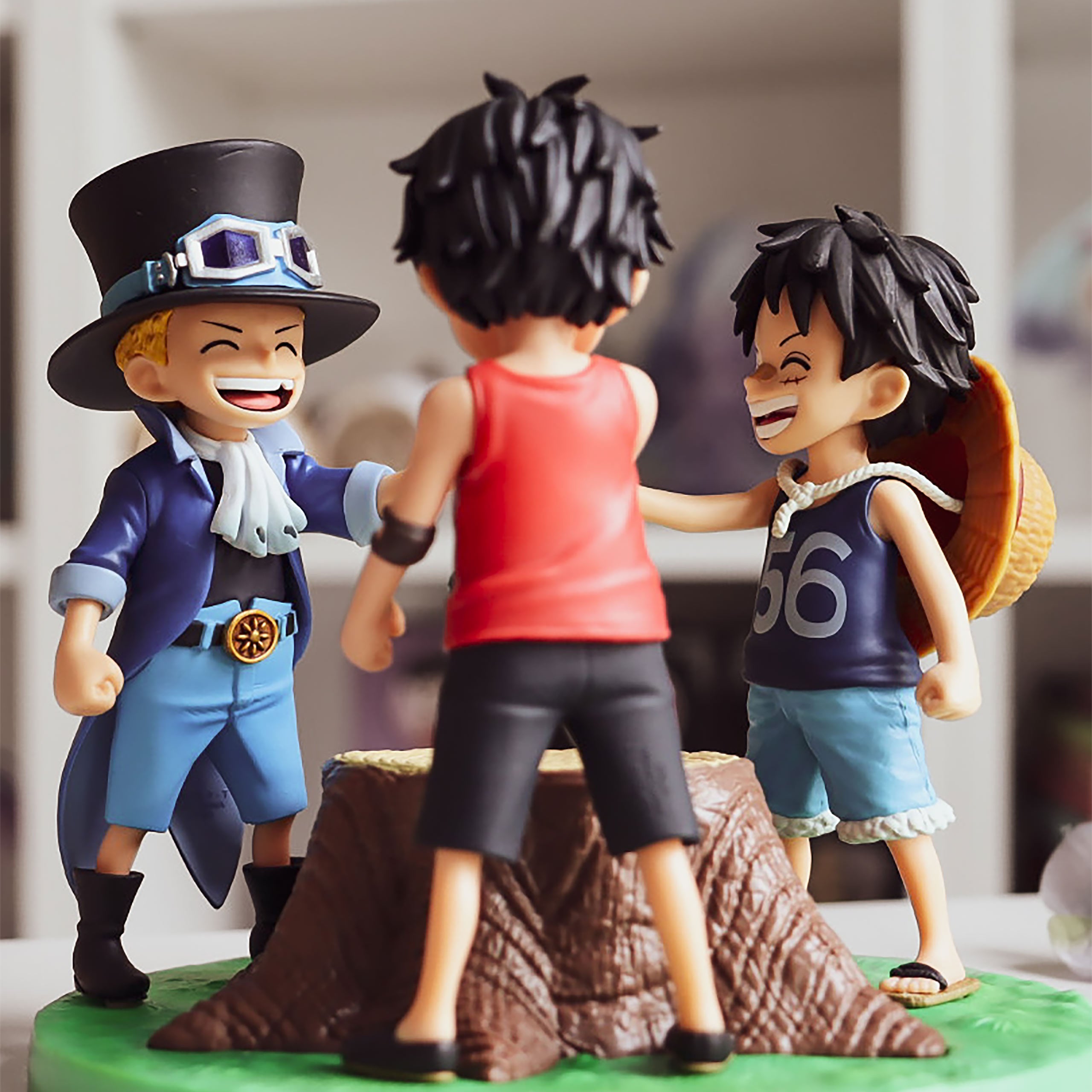 Imagen del producto One Piece - Figura Ace, Sabo y Luffy Dramatic Memories Ichibansho