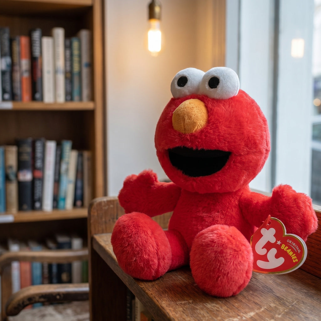Imagen del producto Barrio Sésamo - Peluche de Elmo 15 cm
