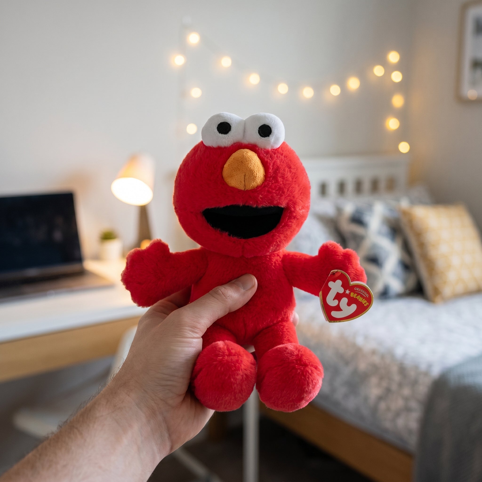 Imagen del producto Barrio Sésamo - Peluche de Elmo 15 cm