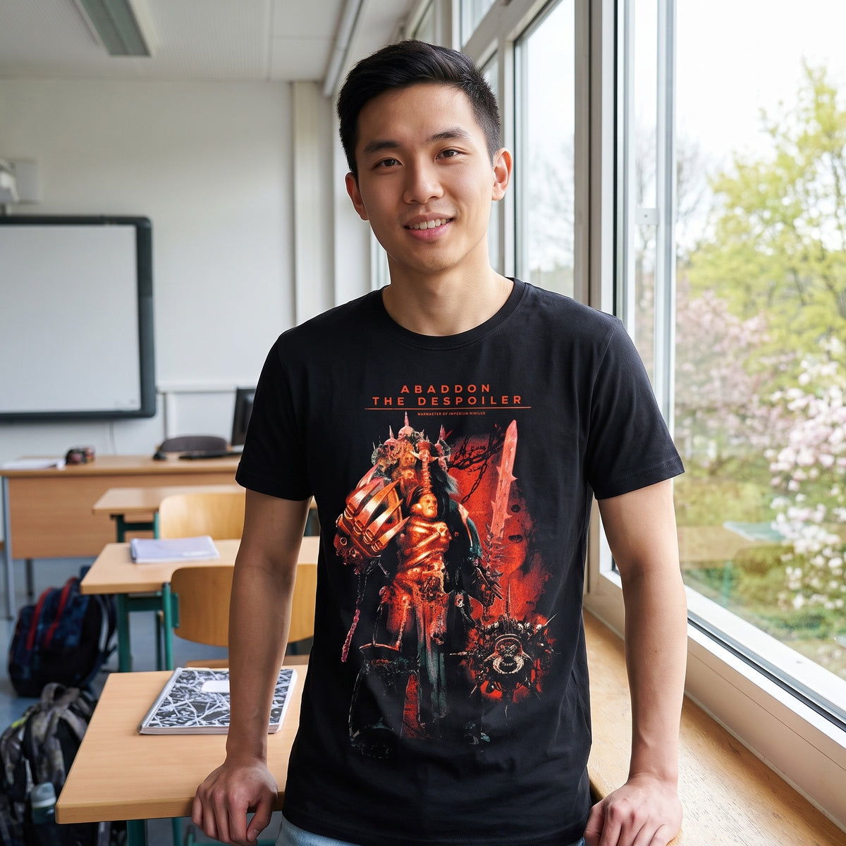 Imagen del producto Warhammer - Abaddon The Despoiler camiseta negra
