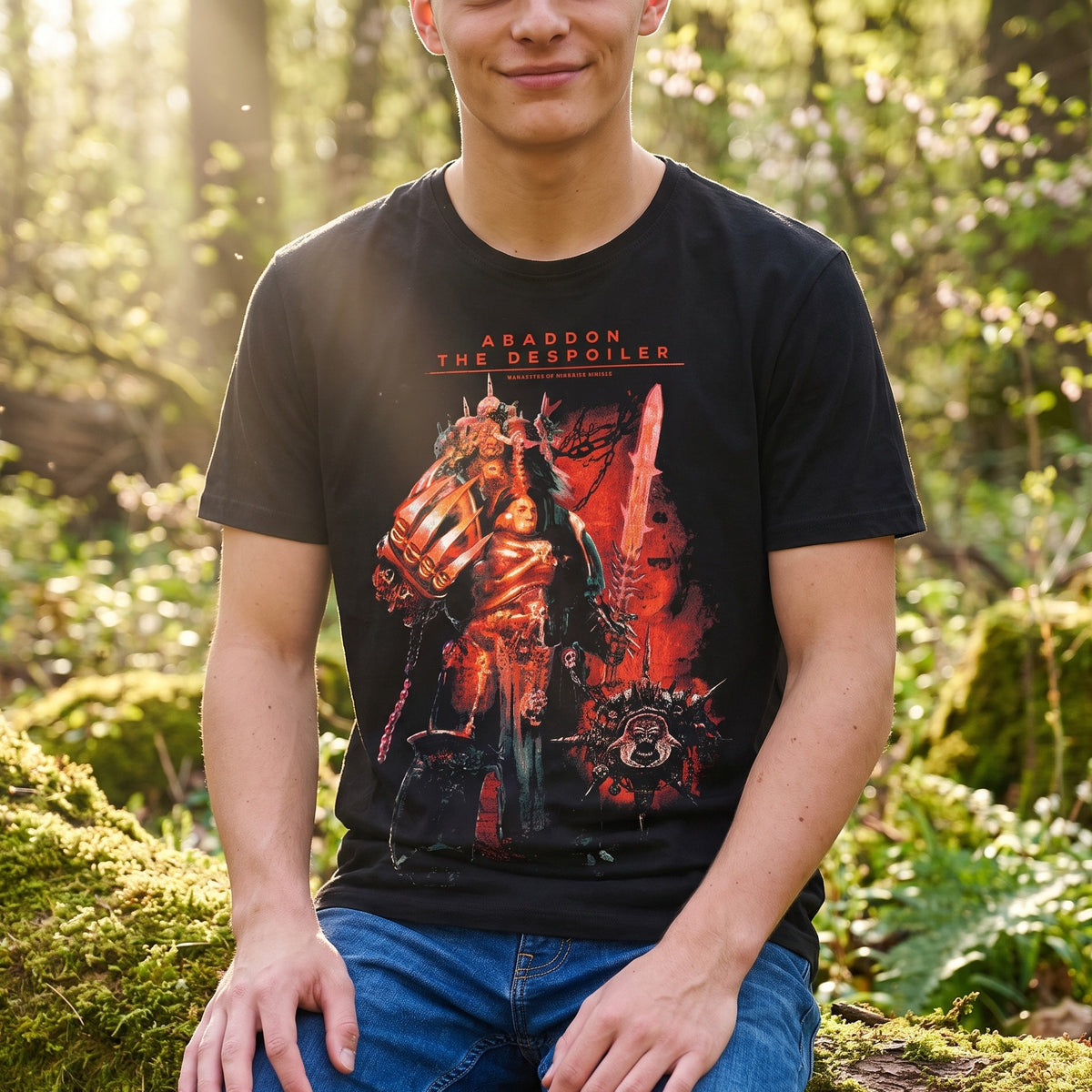 Imagen del producto Warhammer - Abaddon The Despoiler camiseta negra
