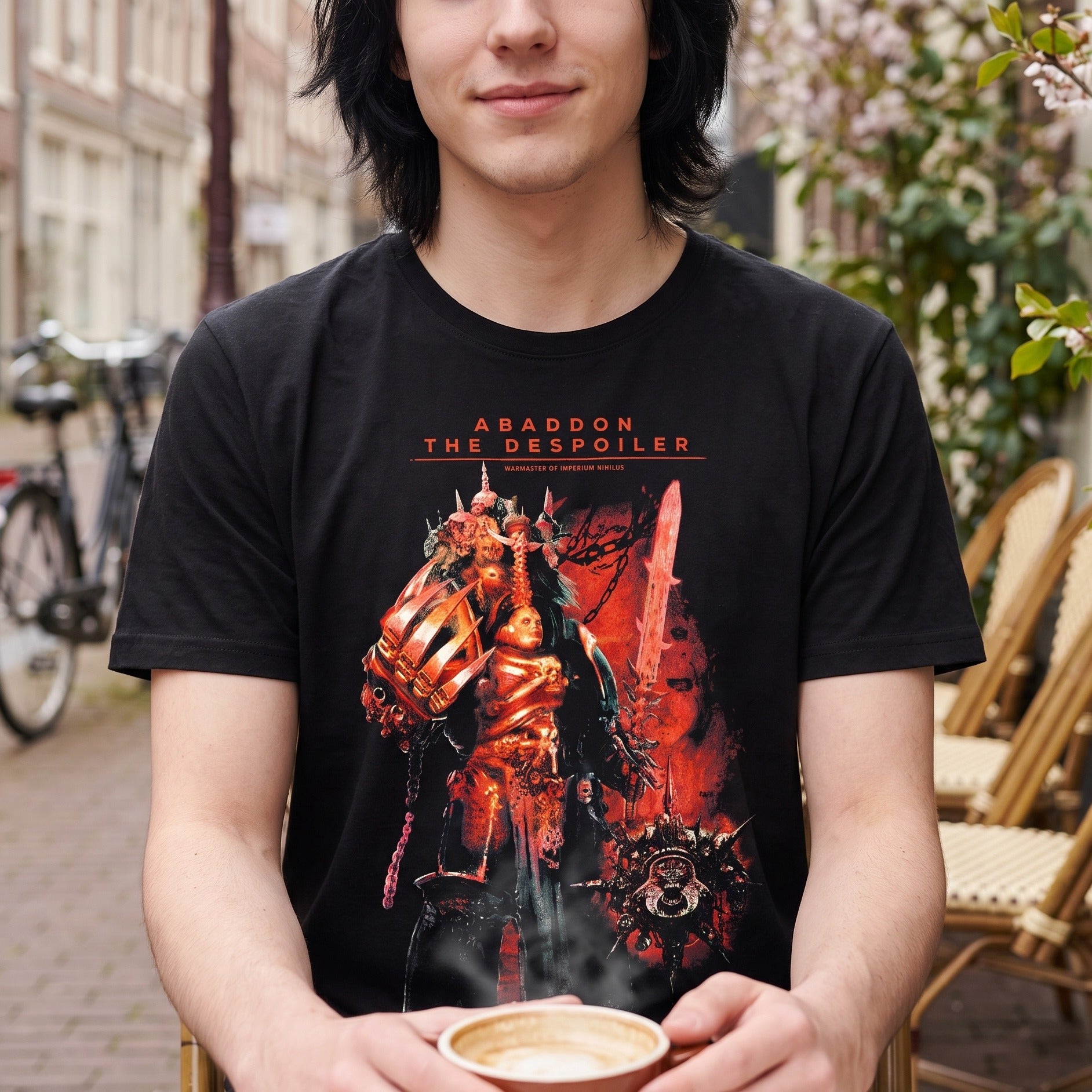 Imagen del producto Warhammer - Abaddon The Despoiler camiseta negra