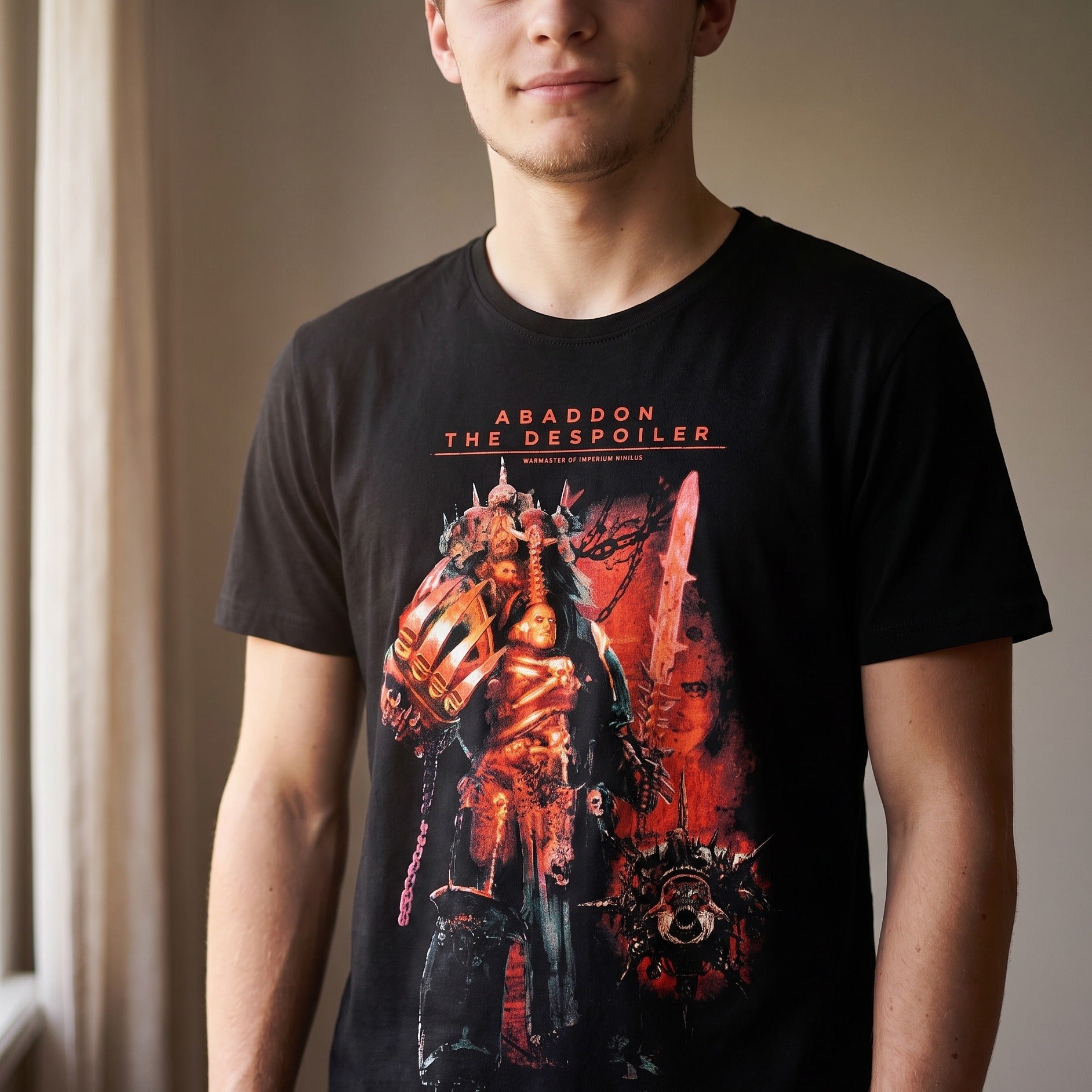 Imagen del producto Warhammer - Abaddon The Despoiler camiseta negra