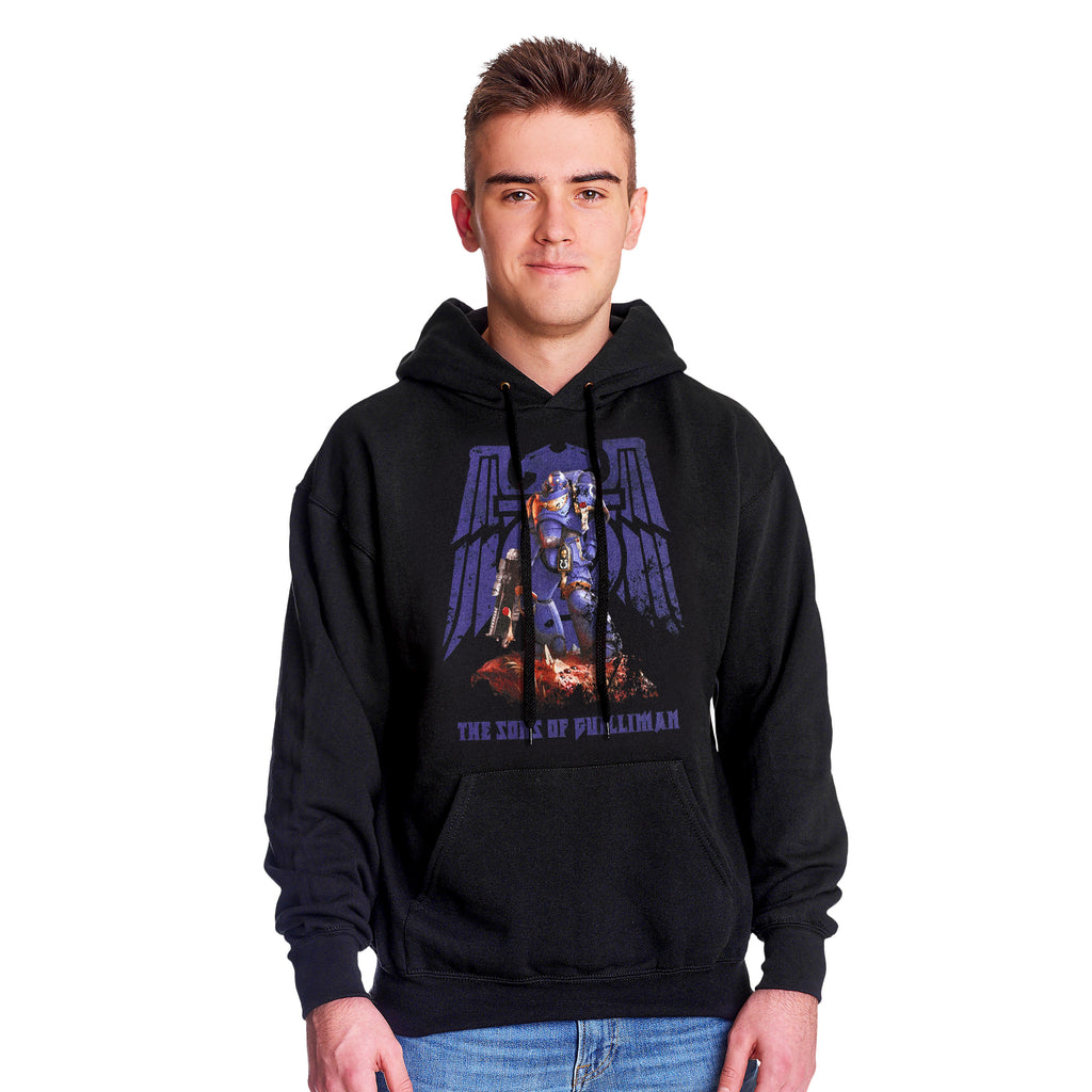 Imagen del producto Warhammer - Sudadera con capucha Space Marines negra