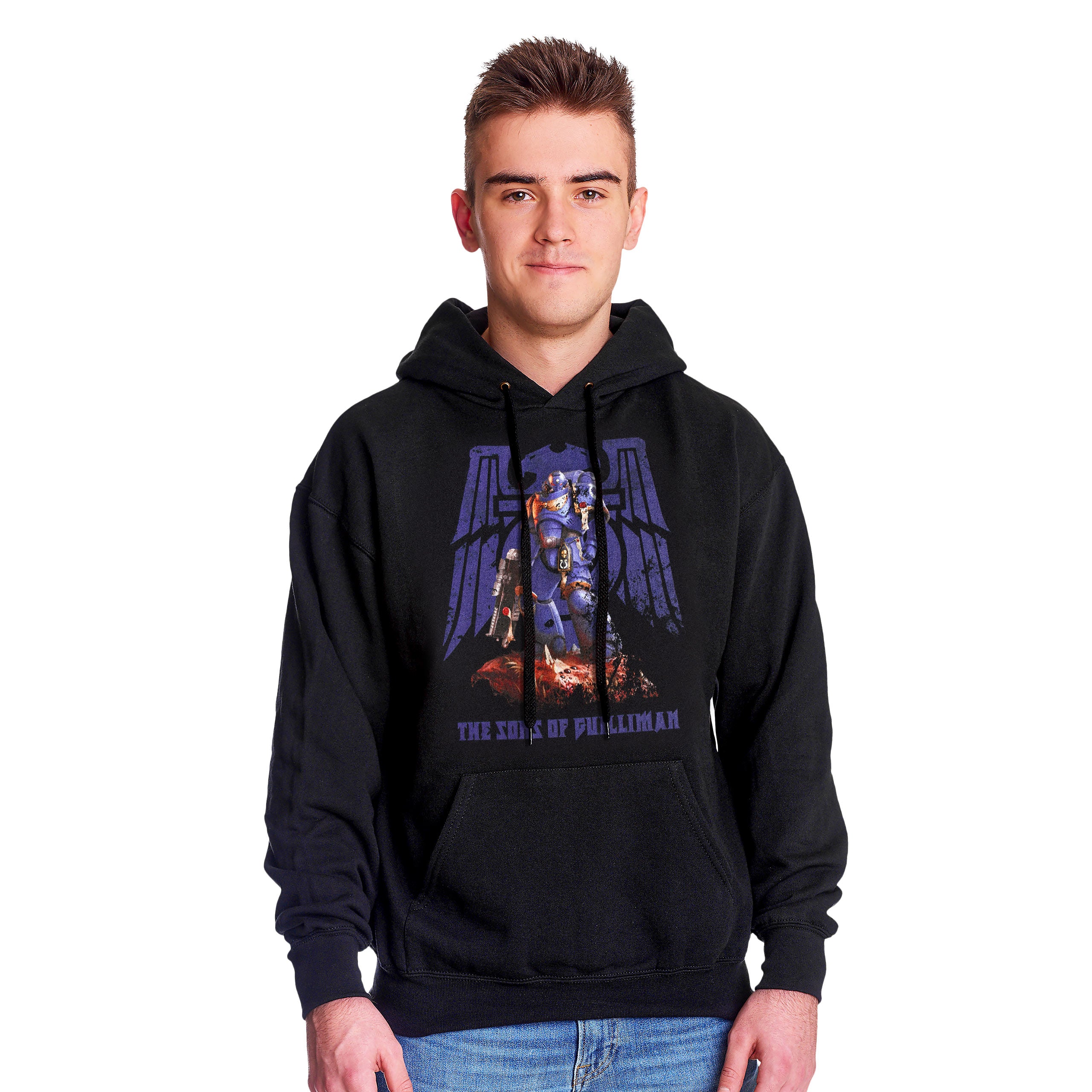 Imagen del producto Warhammer - Sudadera con capucha Space Marines negra