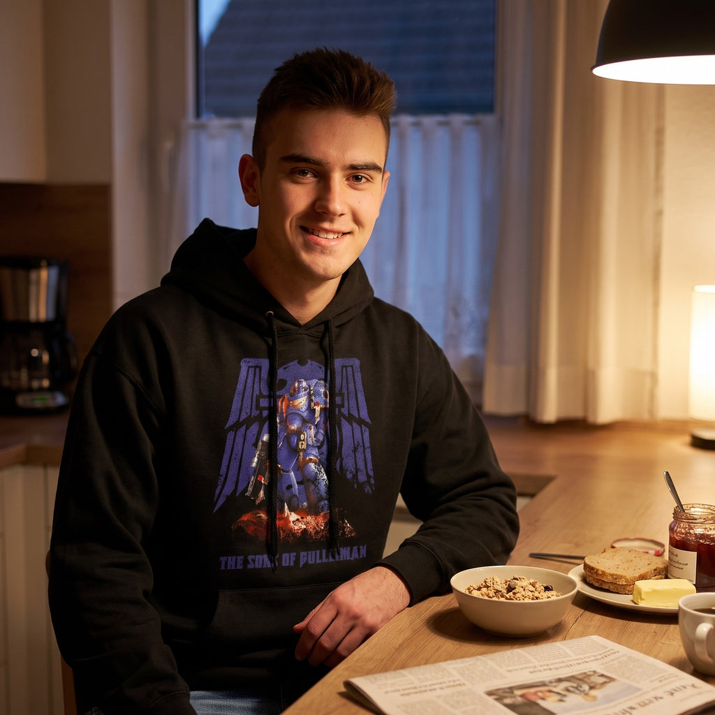 Imagen del producto Warhammer - Sudadera con capucha Space Marines negra