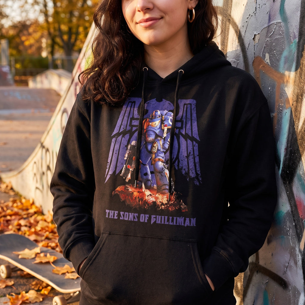 Imagen del producto Warhammer - Sudadera con capucha Space Marines negra