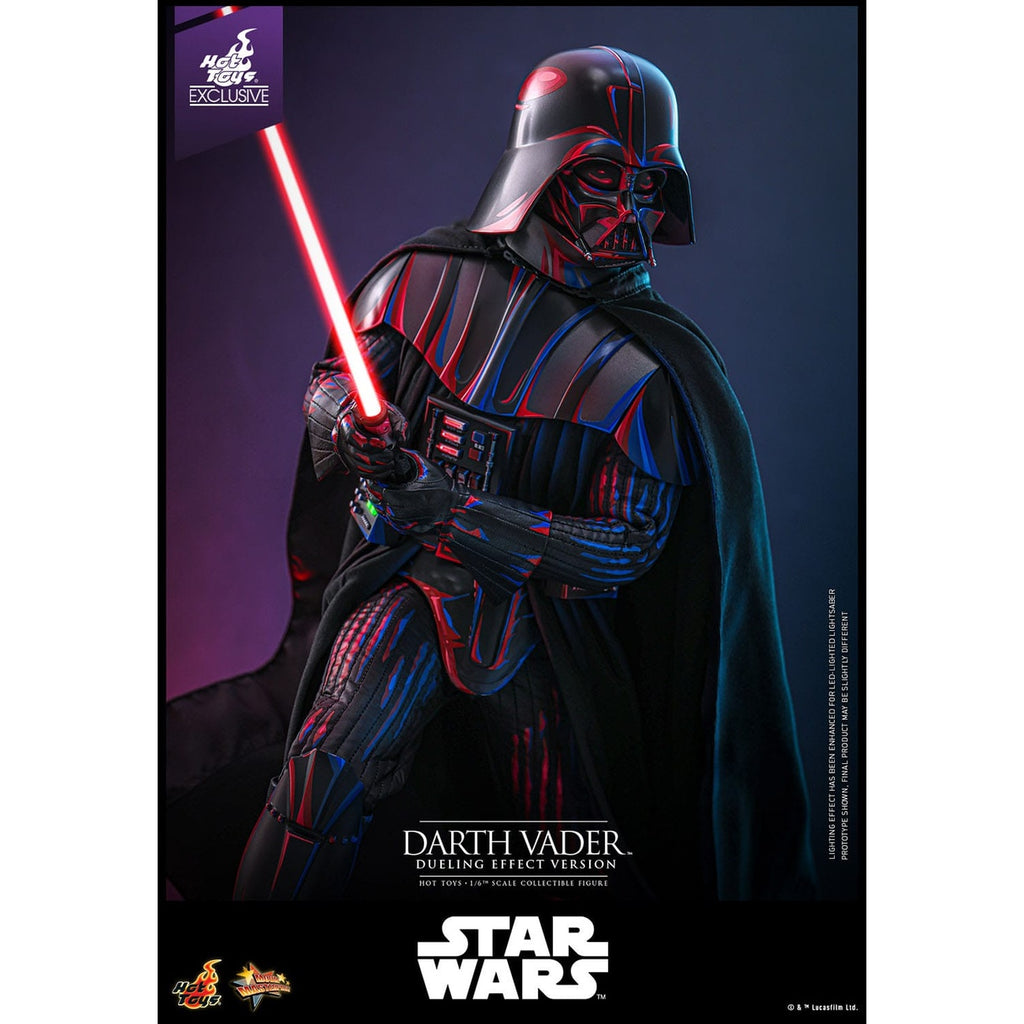 Imagen del producto Star Wars Movie Masterpiece figura de acción 1/6 Darth Vader (Dueling Effect Version) Hot Toys Exclusive 35 cm