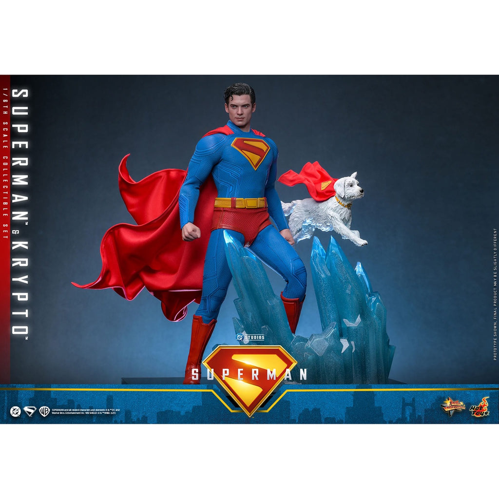 Product image Superman (2025) Movie Masterpiece Action Figure 1/6 Superman & Krypto 33 cm