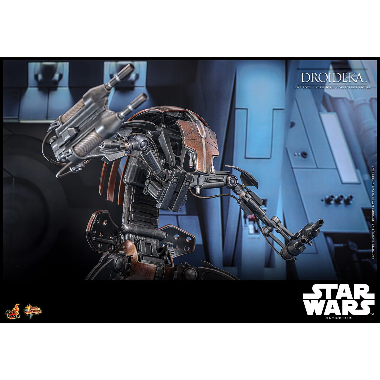 Imagen del producto Star Wars Episodio I Movie Masterpiece Figura de acción 1/6 Droideka 27 cm