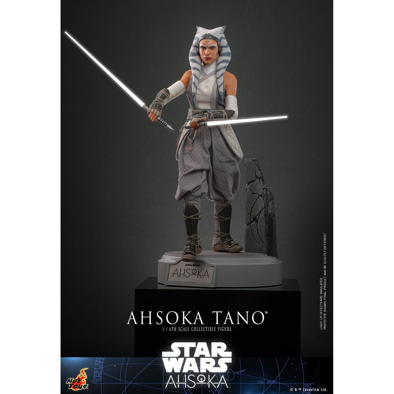 Imagen del producto Star Wars: Ahsoka Figura de acción 1/6 Ahsoka Tano 28 cm