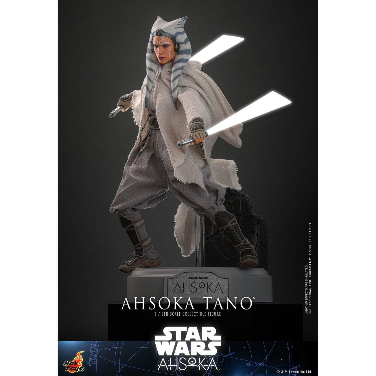 Imagen del producto Star Wars: Ahsoka Figura de acción 1/6 Ahsoka Tano 28 cm