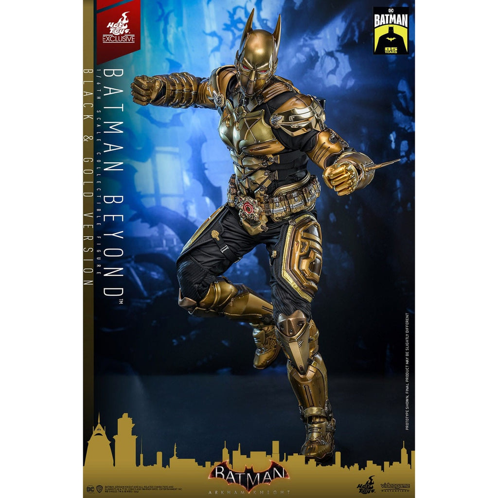 Imagen del producto Batman: Arkham Knight figura de acción Video Game Masterpiece 1/6 Batman Beyond (versión negra y dorada) 32 cm