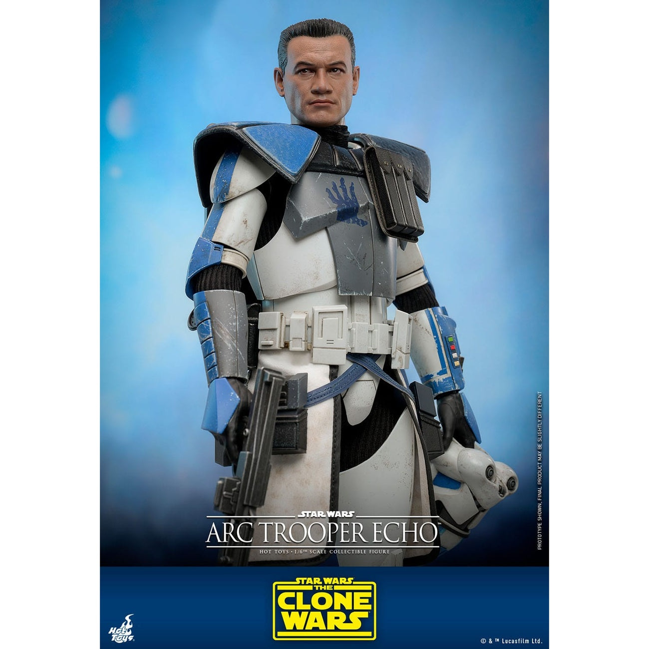 Imagen del producto Star Wars: The Clone Wars Figura de acción 1/6 ARC Trooper Echo 30 cm