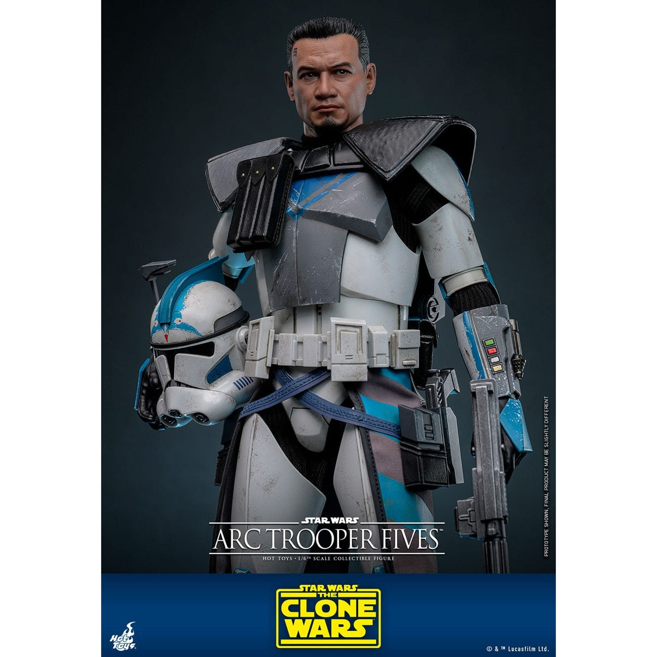 Imagen del producto Star Wars: The Clone Wars Figura de acción 1/6 ARC Trooper Fives 30 cm