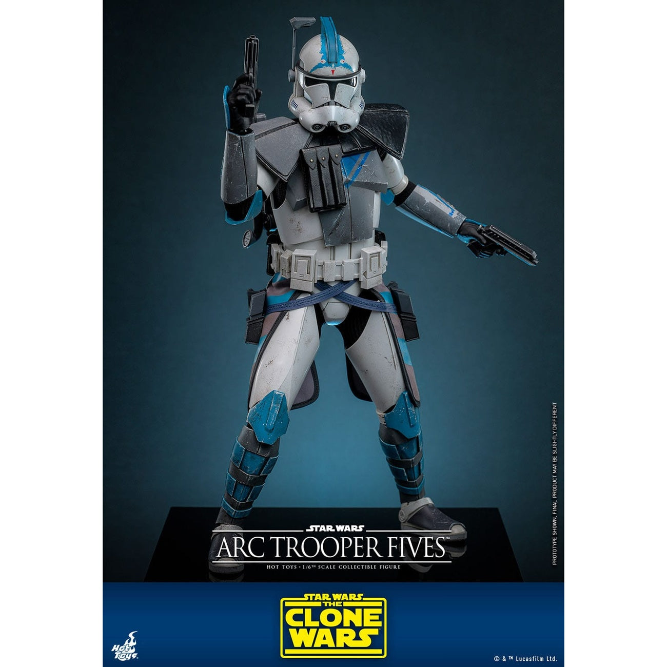 Imagen del producto Star Wars: The Clone Wars Figura de acción 1/6 ARC Trooper Fives 30 cm