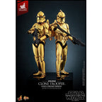 Imagen del producto Star Wars Figura de acción 1/6 Clone Trooper (Gold Chrome Version) Exclusive 30 cm