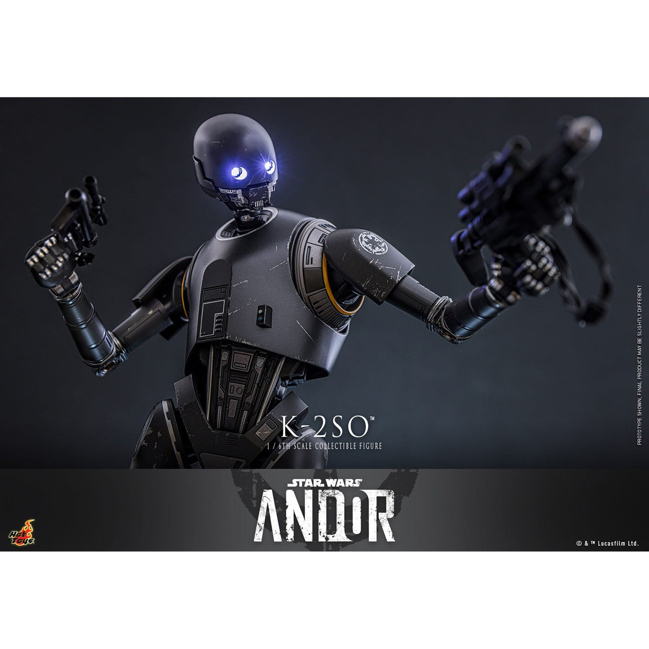 Imagen del producto Star Wars: Andor Figura de acción 1/6 K-2SO 36 cm