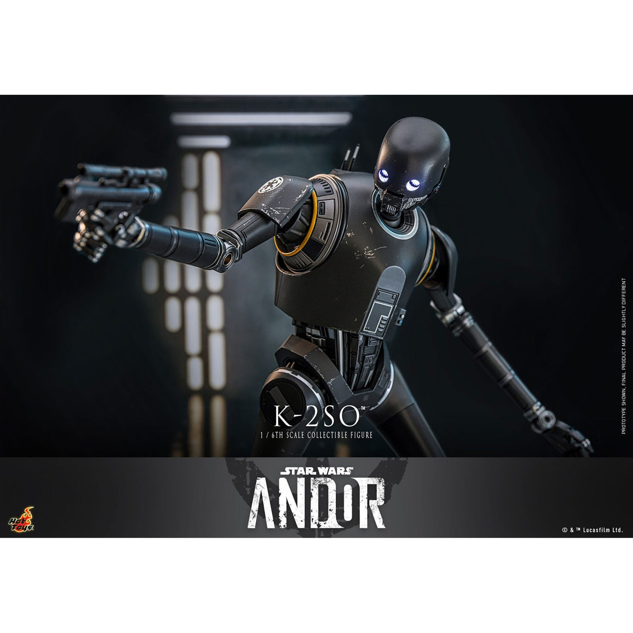 Imagen del producto Star Wars: Andor Figura de acción 1/6 K-2SO 36 cm