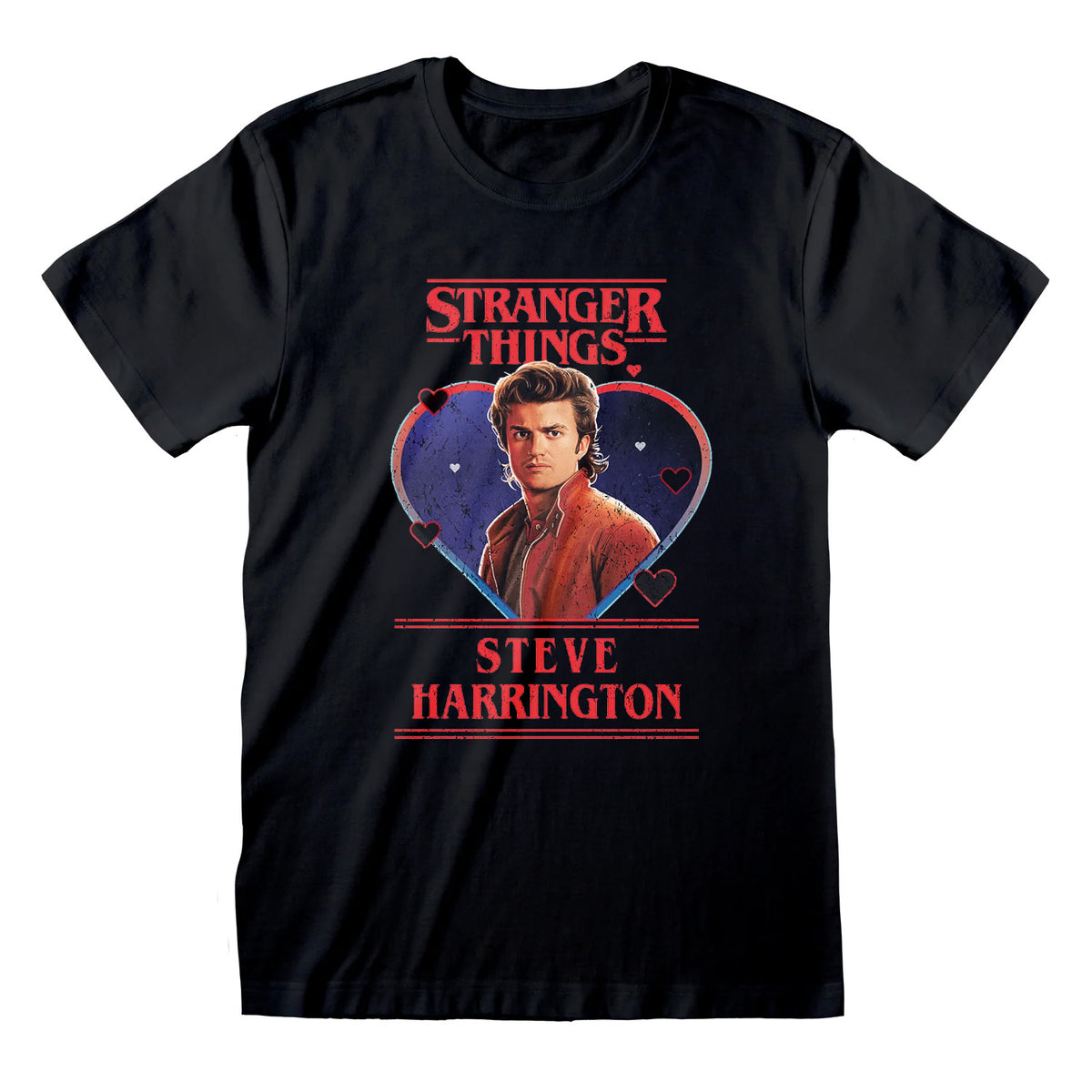 Product image Stranger Things - Steve Love T-Shirt black