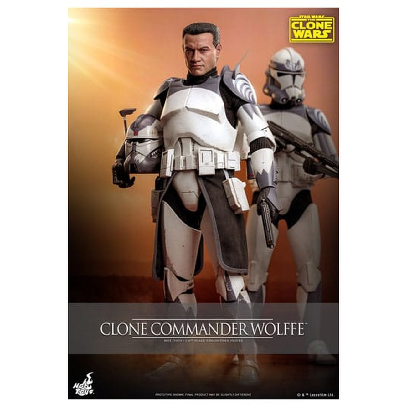 Product image Star Wars: The Clone Wars Action Figure 1/6 Clone Commander Wolffe 30 cm