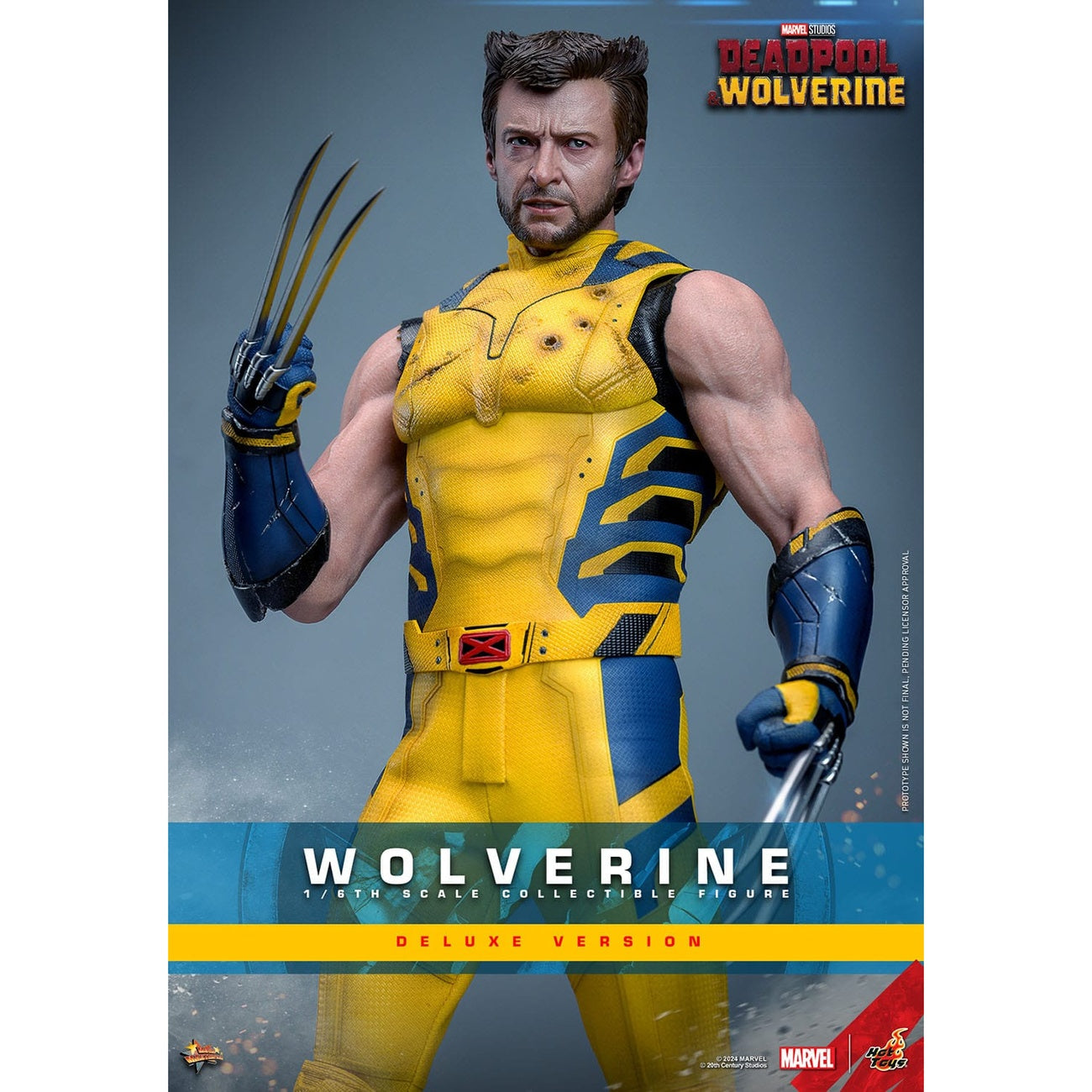 Imagen del producto Deadpool & Wolverine Movie Masterpiece figura de acción 1/6 Wolverine (Versión Deluxe) 31 cm