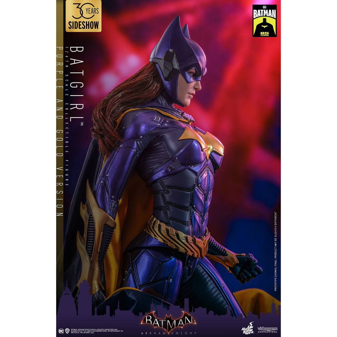 Imagen del producto Batman Arkham Knight Videogame Masterpiece figura de acción 1/6 Batgirl (versión púrpura y dorada) Exclusive 30 cm