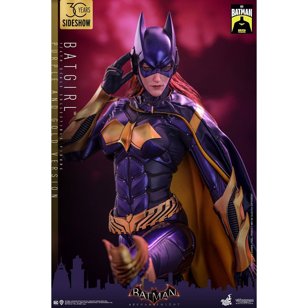Imagen del producto Batman Arkham Knight Videogame Masterpiece figura de acción 1/6 Batgirl (versión púrpura y dorada) Exclusive 30 cm