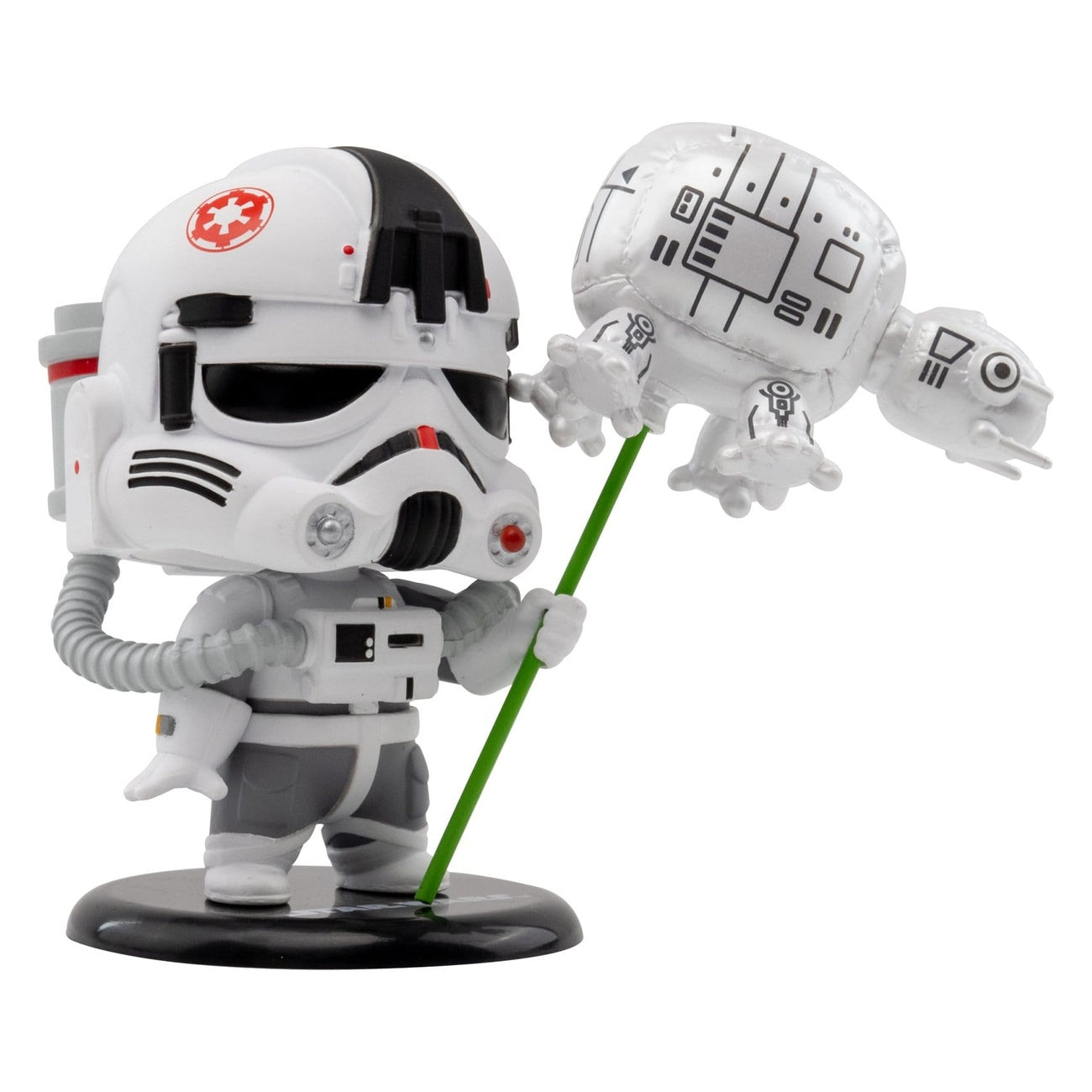 Imagen del producto Star Wars Cosbi minifiguras Balloon 8 cm Blind Box expositor (8)