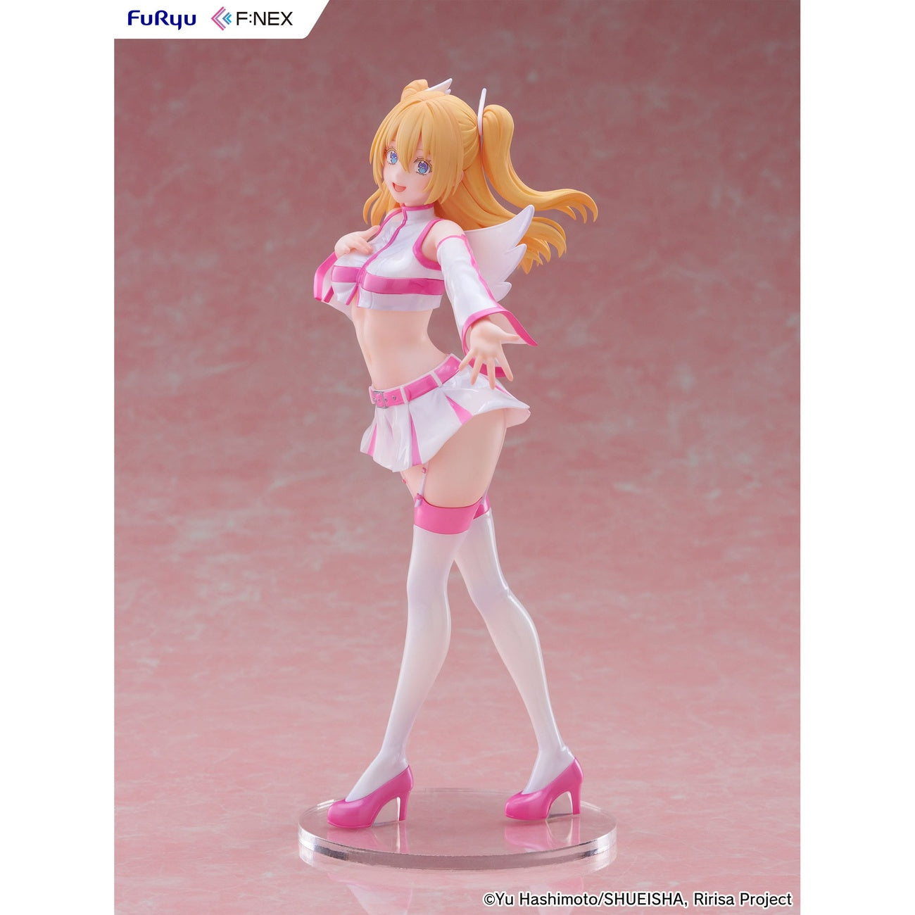 Imagen del producto 2.5 Dimensional Seduction F:Nex Estatua PVC 1/7 Liliel Angel Paratroopers Lilysa 23 cm