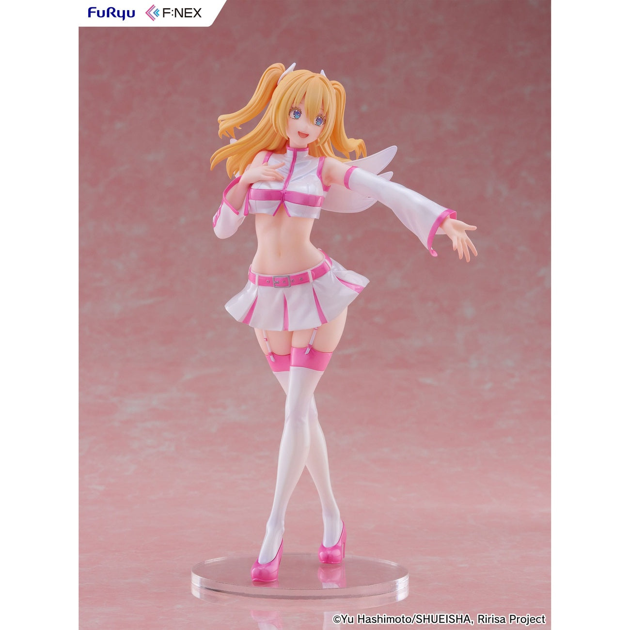 Imagen del producto 2.5 Dimensional Seduction F:Nex Estatua PVC 1/7 Liliel Angel Paratroopers Lilysa 23 cm