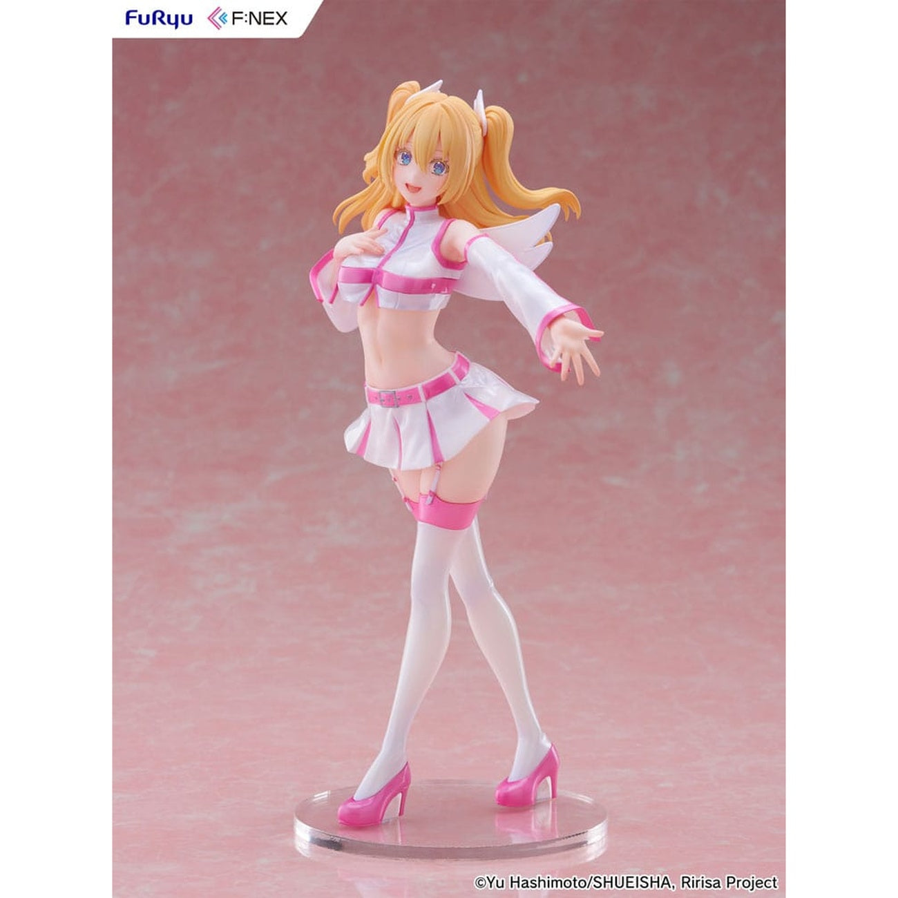 Imagen del producto 2.5 Dimensional Seduction F:Nex Estatua PVC 1/7 Liliel Angel Paratroopers Lilysa 23 cm