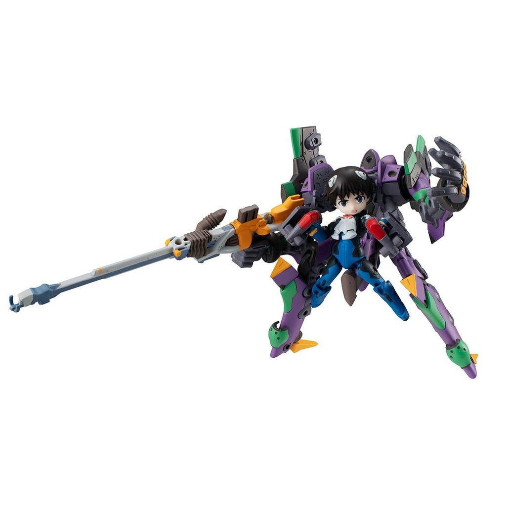 Imagen del producto Evangelion Figura de acción Desktop Army Shinji Ikari & Evangelion Unidad-01 New Theatrical Edition 15 cm