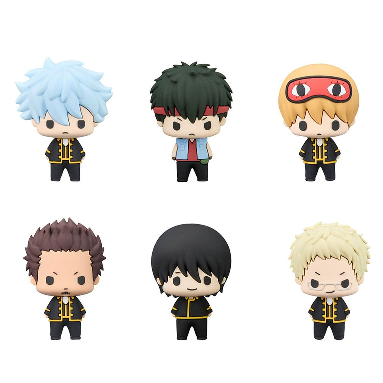 Imagen del producto Gintama Chokorin Mascot Series Figuras coleccionables Pack de 6 Vol. 2 5 cm
