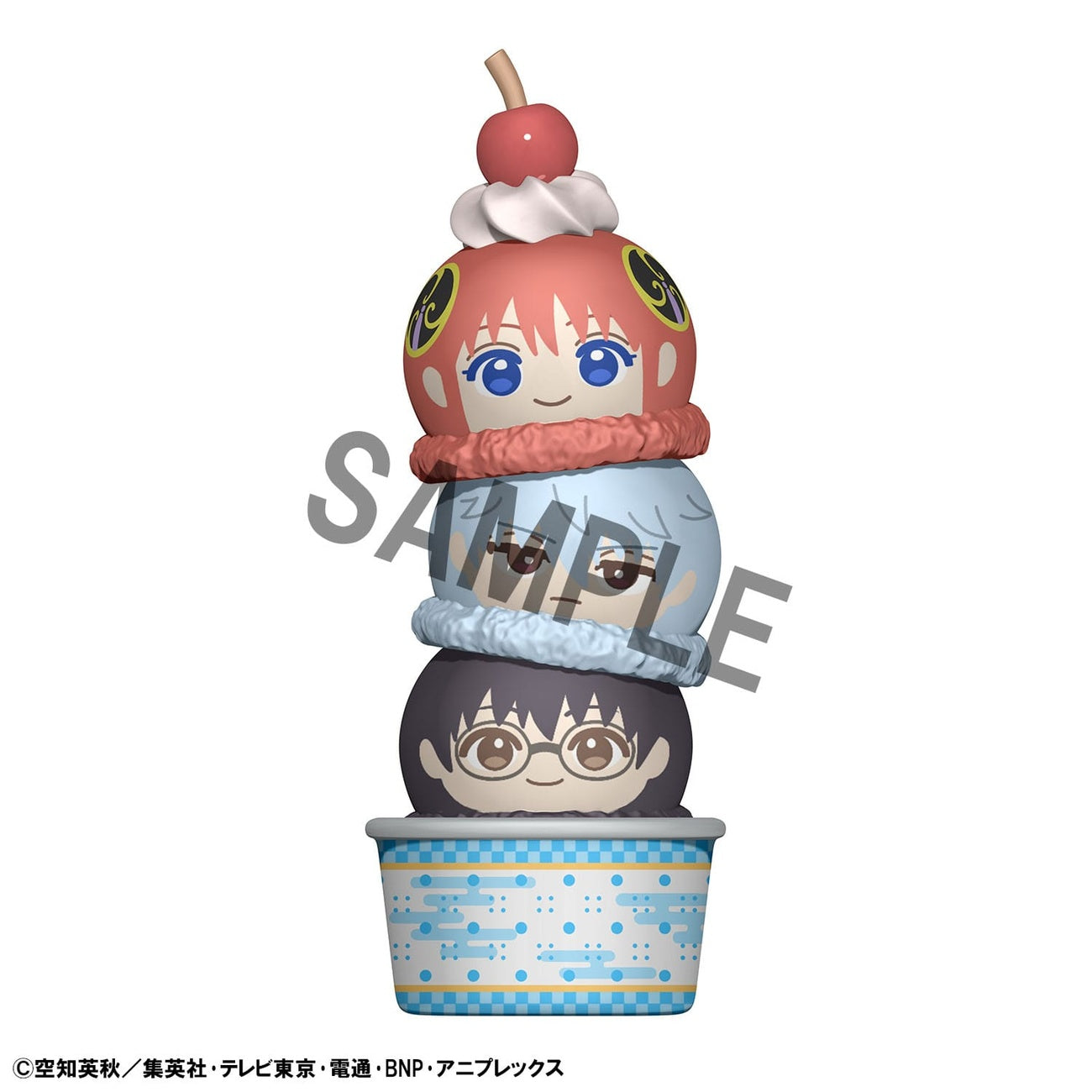 Imagen del producto Gintama Tsumichen Stack up & Change figuras coleccionables 8 cm surtido (6)