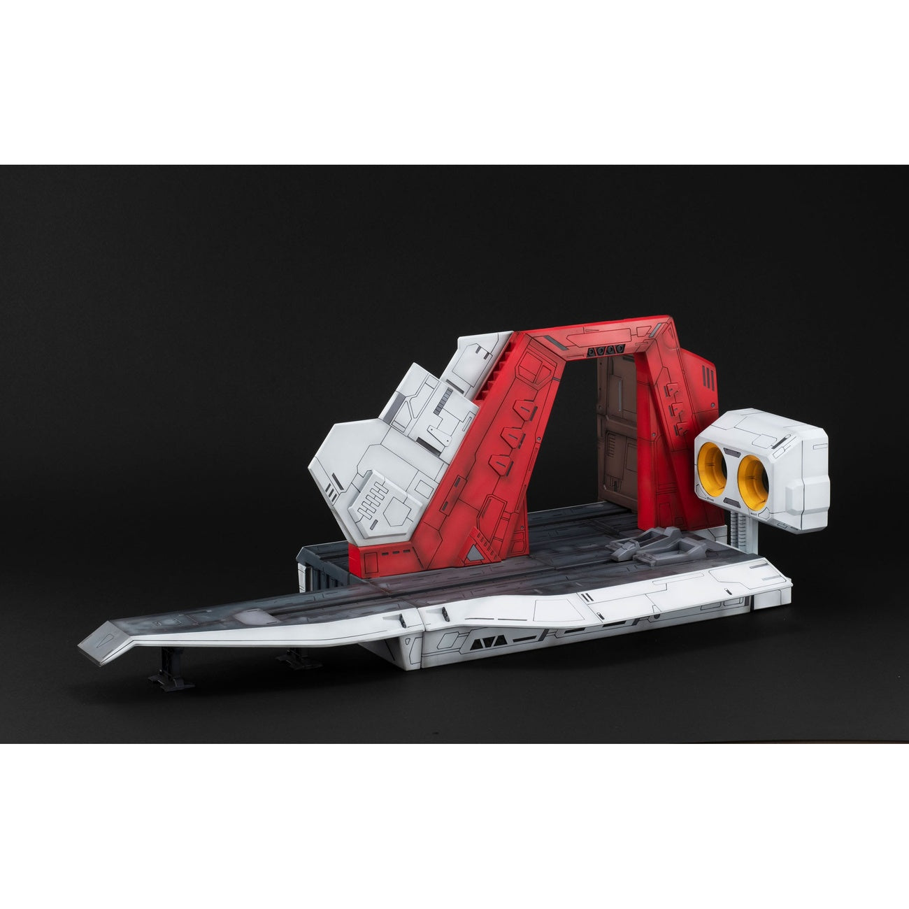Imagen del producto Mobile Suit Z Gundam HG Series Realistic Model Series Diorama 1/144 Nahel Argama Cubierta de Catapulta Edición 40 Aniversario 100 cm
