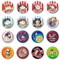 Imagen del producto Naruto Mega Cat Project Nyaruto! Chapas metálicas 5 cm Surtido (16)