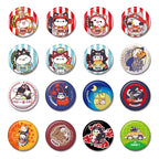 Imagen del producto Naruto Mega Cat Project Nyaruto! Chapas metálicas 5 cm Surtido (16)
