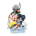 Imagen del producto Naruto Shippuden FigUnity mini estatua de PVC Gather here, Team 7 13 cm