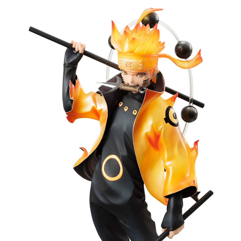 Imagen del producto Naruto Shippuden Figura PVC Serie G.E.M. Naruto Uzumaki Six Paths Sage Mode 15th Anniversary Ver. 22 cm