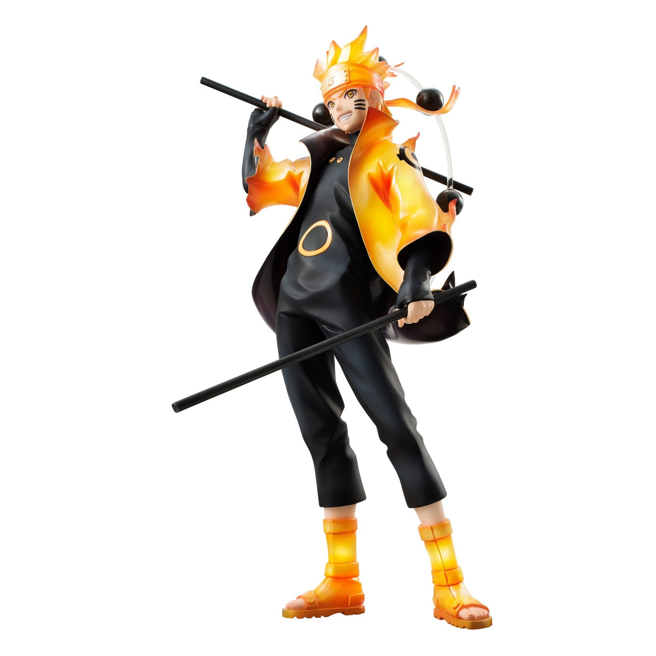 Imagen del producto Naruto Shippuden Figura PVC Serie G.E.M. Naruto Uzumaki Six Paths Sage Mode 15th Anniversary Ver. 22 cm