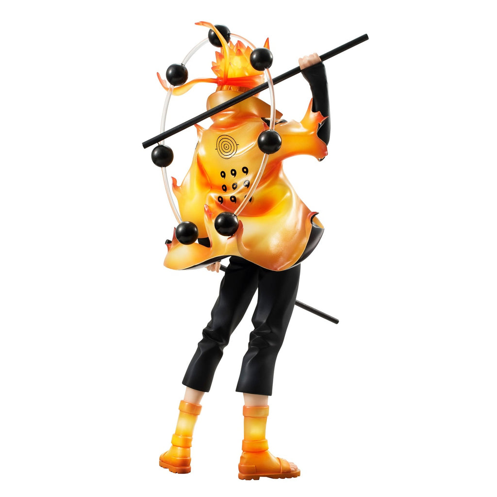 Imagen del producto Naruto Shippuden Figura PVC Serie G.E.M. Naruto Uzumaki Six Paths Sage Mode 15th Anniversary Ver. 22 cm
