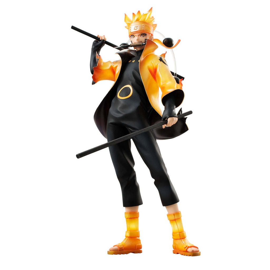 Imagen del producto Naruto Shippuden Figura PVC Serie G.E.M. Naruto Uzumaki Six Paths Sage Mode 15th Anniversary Ver. 22 cm